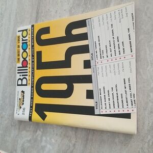 The best of 1956 Billboard songbook series piano